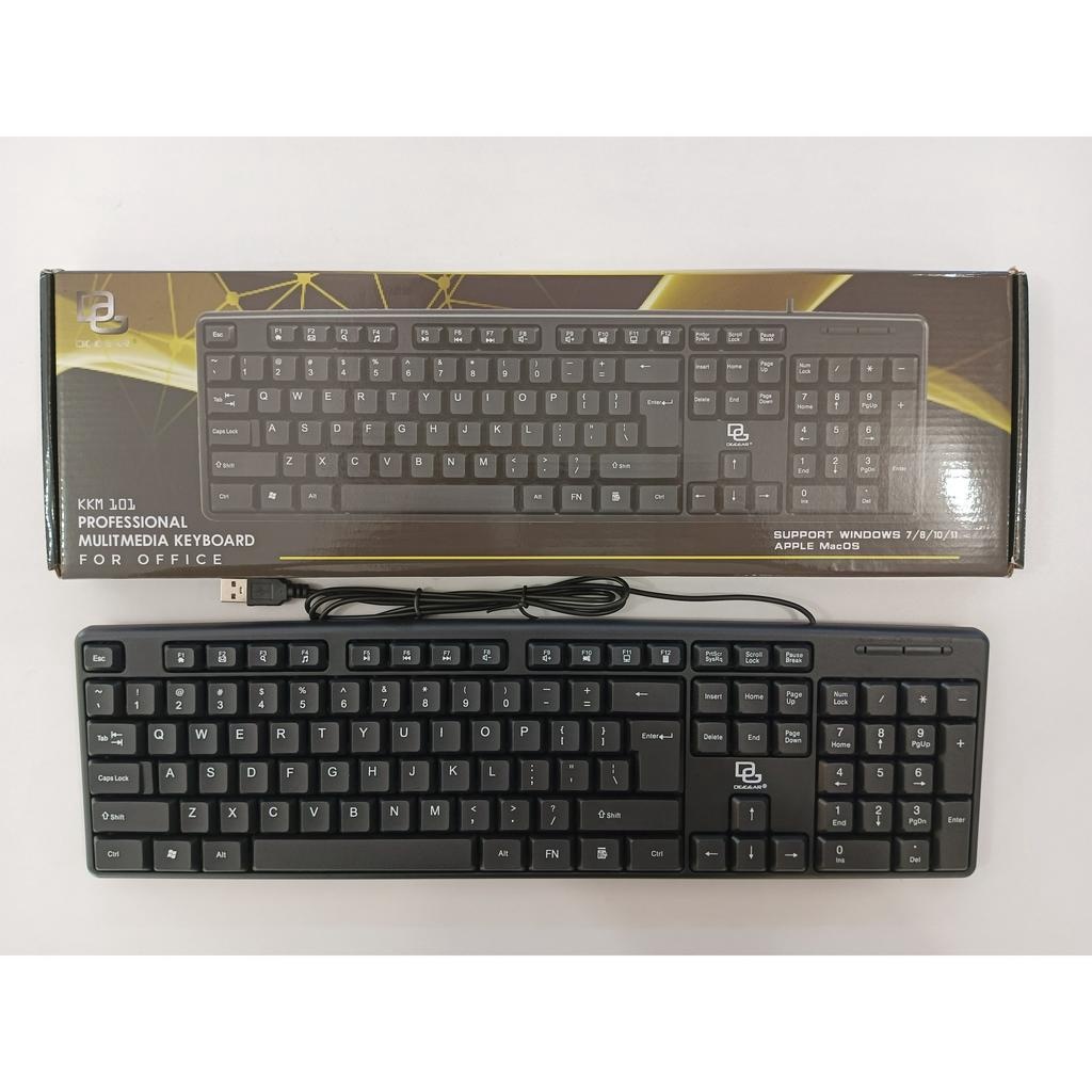Jual KEYBOARD USB DIGIGEAR MULTIMEDIA KKM 101 | Shopee Indonesia