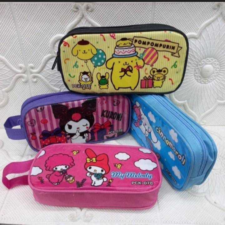Jual TEMPAT PENSIL BAHAN KAIN MOTIF // PCK 032 // PCK 041