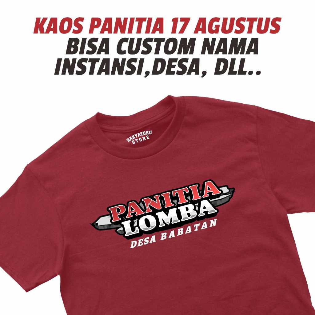 Jual Kaos Merah Putih Agustusan Pria Wanita / Kaos 17 Agustus 2024