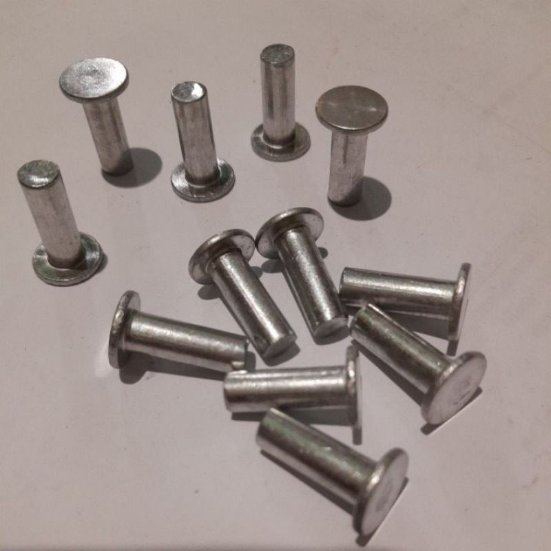 Jual PAKU KELING KAMPAS REM / RIVET ALUMINIUM 10x10 MURAH | Shopee ...