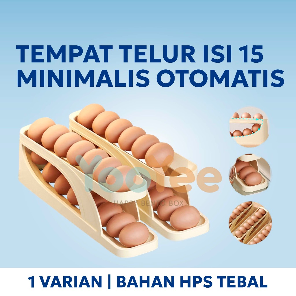 Jual Yooyee Tempat Penyimpanan Telur Tingkat Minimalis Rak Penyimpanan ...