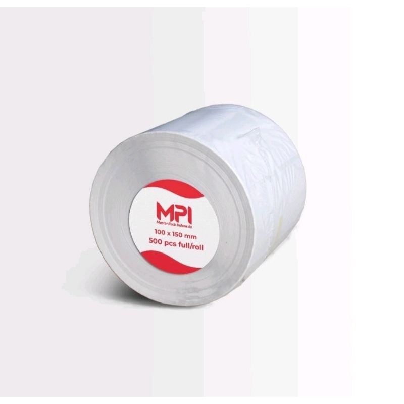 Jual Label Thermal Stiker MPI 100x150MM Isi 500 Master Pack Indonesia ...
