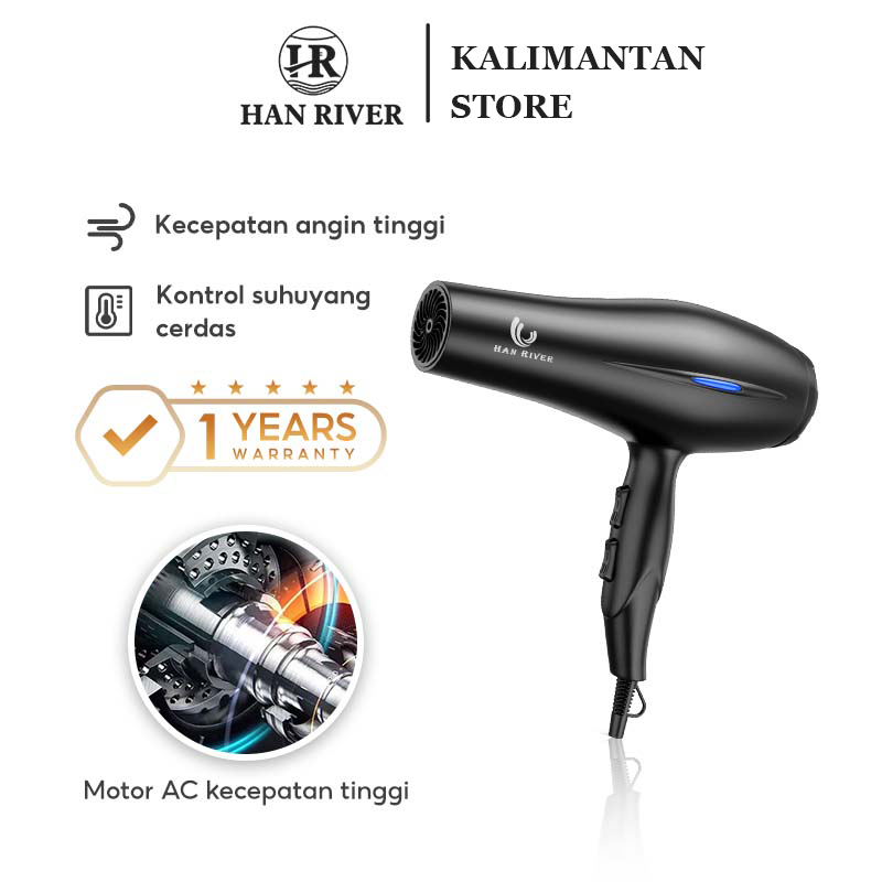 Jual Pengiriman Dari Banjarmasin Han River Hair Dryer Hrhd Bk Pengering Rambut Anion Salon