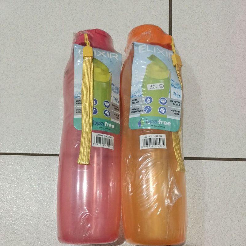 Jual Tempat Air tempat minum Elixir 1Liter BPA Free | Shopee Indonesia