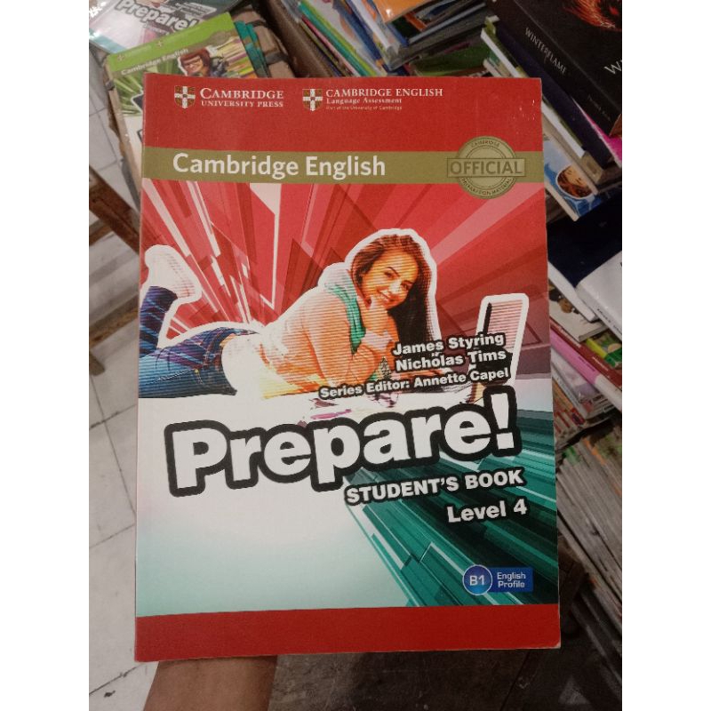 Jual Cambridge English Prepare! Student's Book.Level 4. | Shopee Indonesia