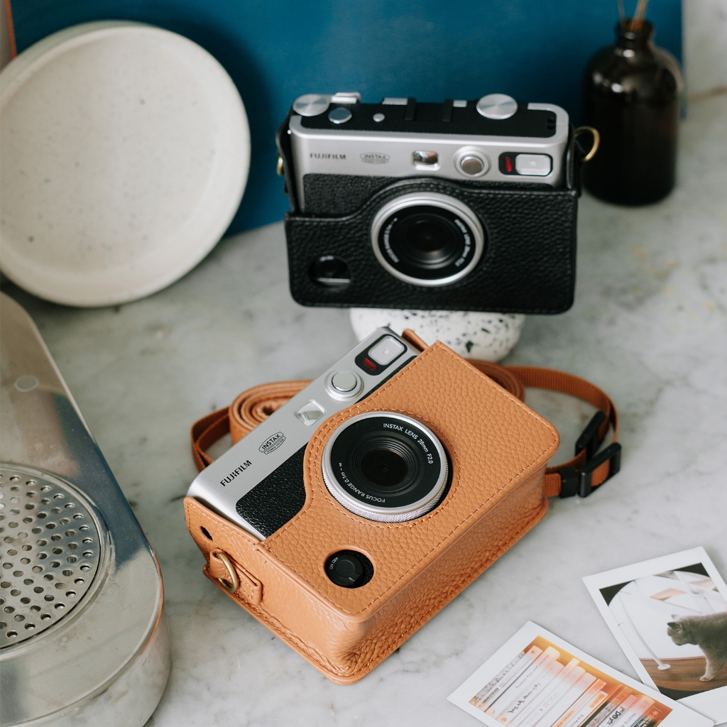 Jual Instax Mini Evo Leather Case Accesories | Shopee Indonesia