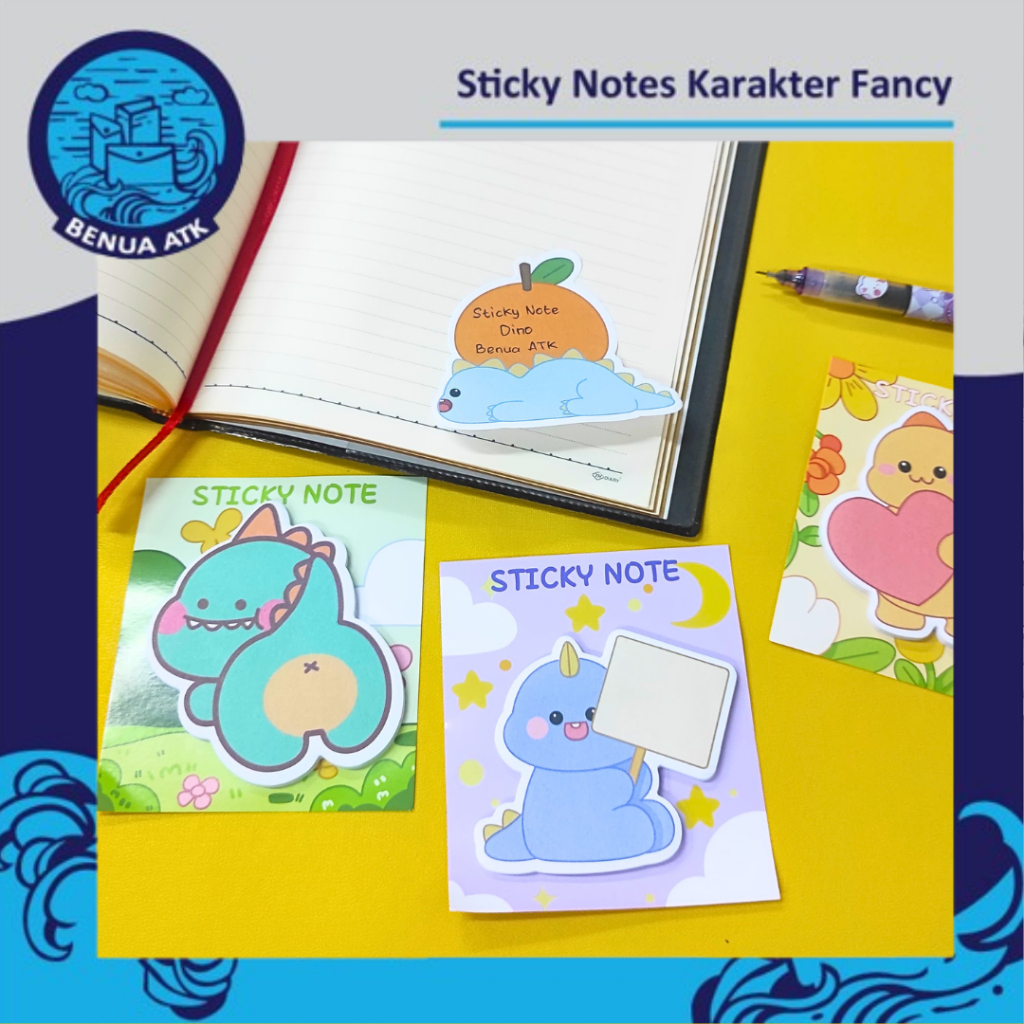Jual Sticky Notes Karakter Fancy | Shopee Indonesia