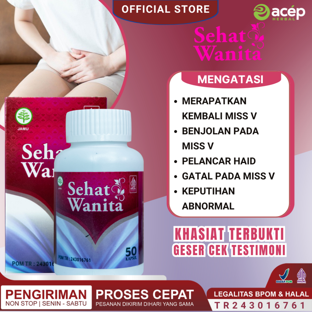 Sehat wanita Original Obat Herbal Vagina Gatal Perapat Miss V Solusi Masalah Kewanitaan