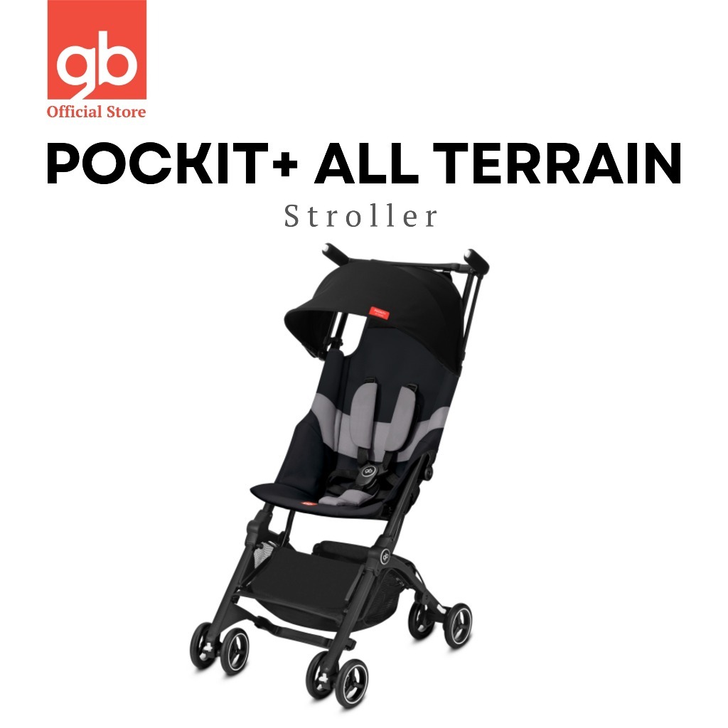 GB Pockit+ All Terrain Stroller Cabin Size Kereta Dorong Bayi