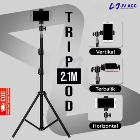 TRIPOD HP 2 1 M Tripod Kaki 3 Tripod Konten Live Shopee Tiktok