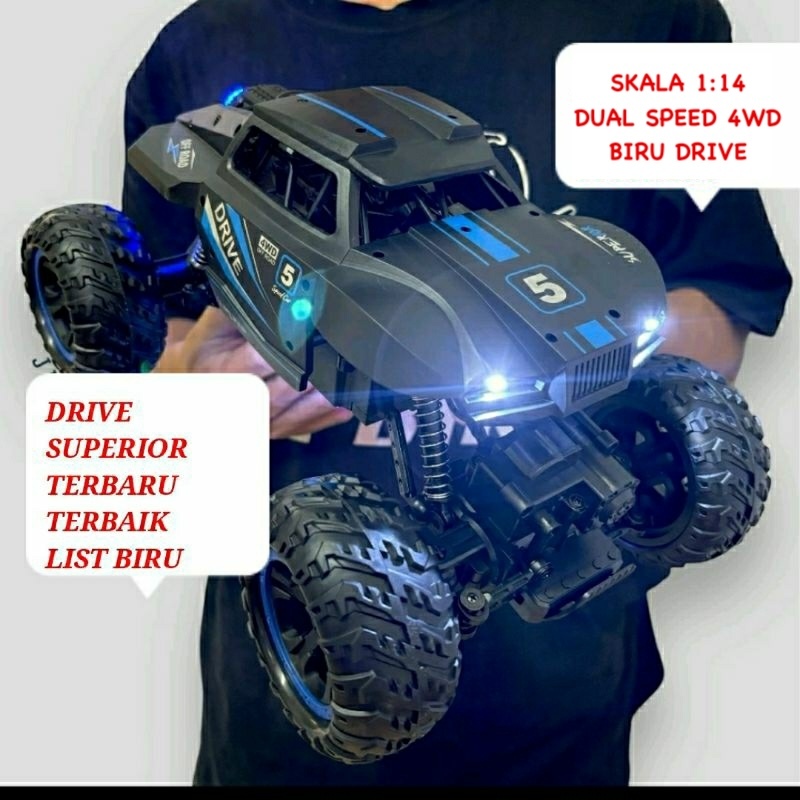 Jual 《BOCCA》 Mainan Anak Mobil Remot Kontrol RC 2,4 Ghz Jeep Offroad ...