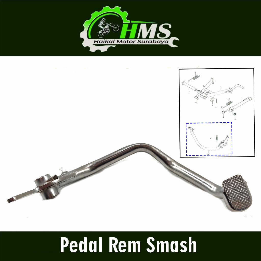 Jual Pedal Rem Smash - Vedal Fedal Pijakan Injakan Rim Brake Break ...