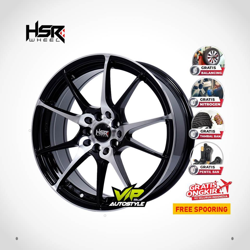 Jual Velg mobil R17 HSR RASHI Racing New Avanza Veloz, Xenia, Innova ...