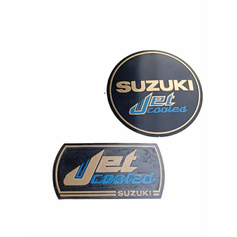 Jual Emblem engine calter mesin Suzuki RC80 RC100 RC110 Original ...