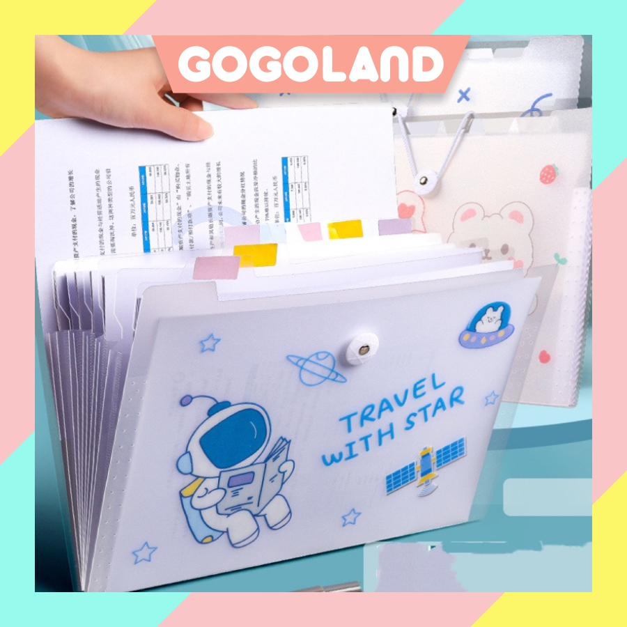 Jual GOGOLAND Map Plastik / Folder A4 Cute Motif R1115 | Shopee Indonesia