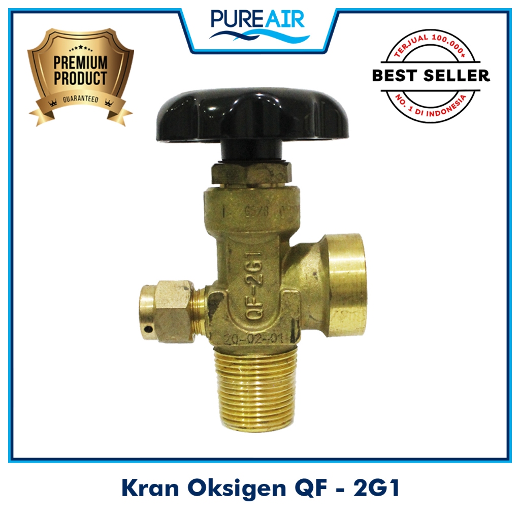 Jual Pureair Kran Oksigen / Oxygen Valve / QF-2G1 | Shopee Indonesia