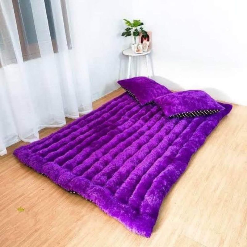 Jual KASUR LANTAI TEBAL JUMBO BULU RASFUR BERBAGAI UKURAN BONUS 2 ...