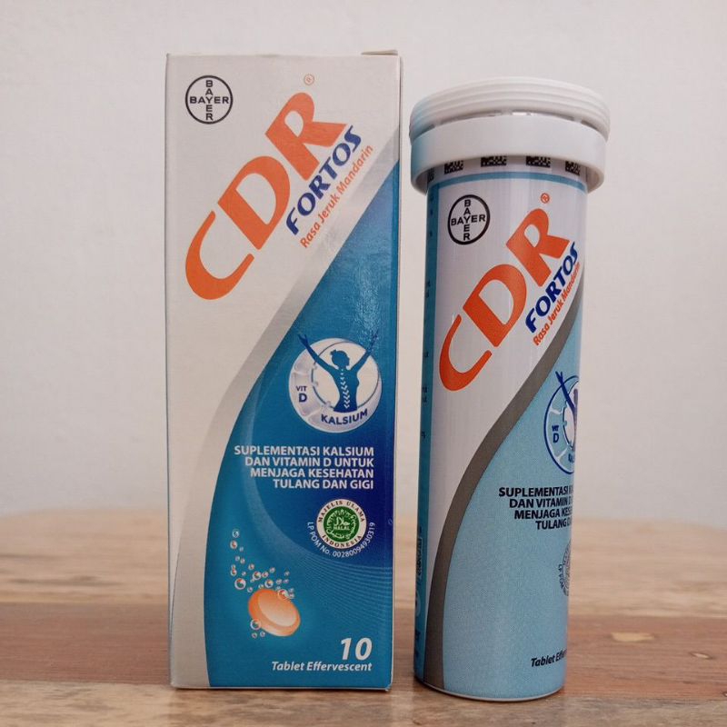 Jual CDR Fortos isi 10 Tablet Effervescent | Shopee Indonesia