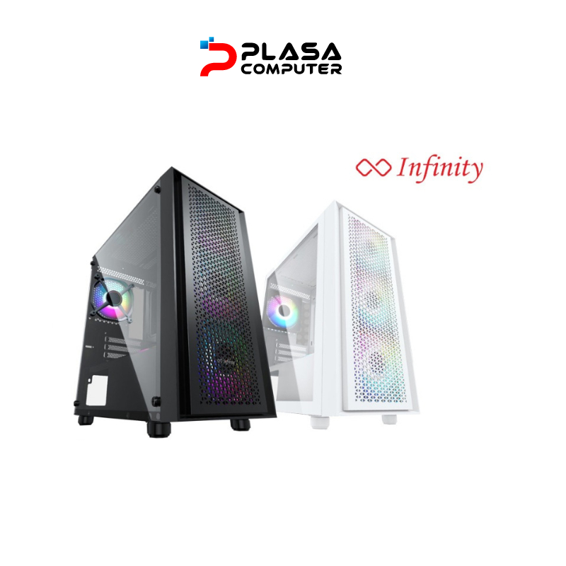 Jual CASING PC GAMING INFINITY HORUS V2 WHITE 3 FAN | Shopee Indonesia