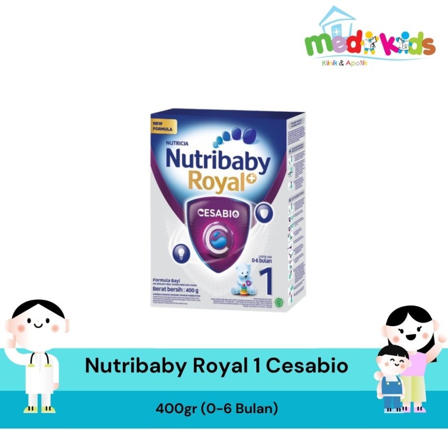 Jual Nutribaby Royal 1 Cesabio - Susu Formula 400gr (0-6 Bulan ...