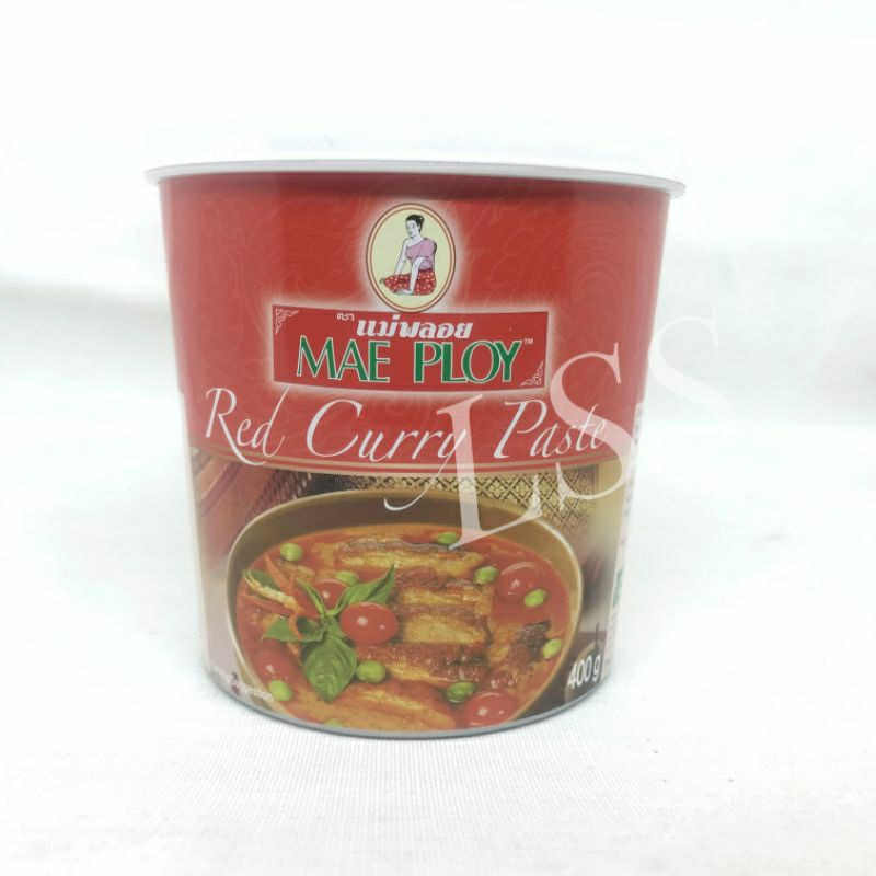 Mae Ploy Thai Red Curry Paste 400 gr Pasta Kari Merah Thailand 400 gram  Thai Green Curry Paste Kari Hijau Thailand Import Halal Internasional
