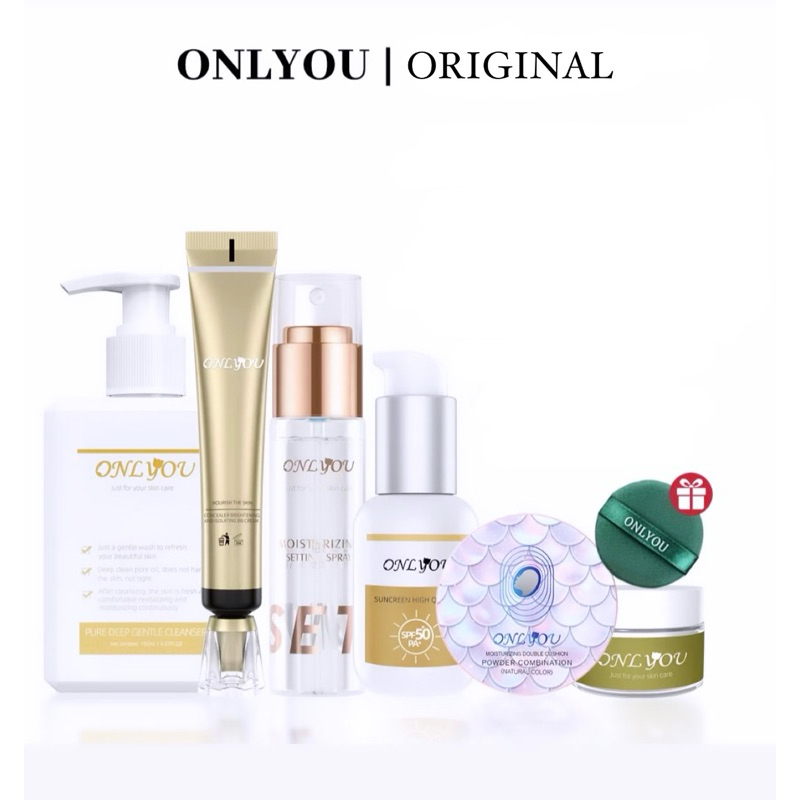 Jual Original ONLYOU Foundation Concealer ONLYOU Sunscreen SPF 50 PA ...