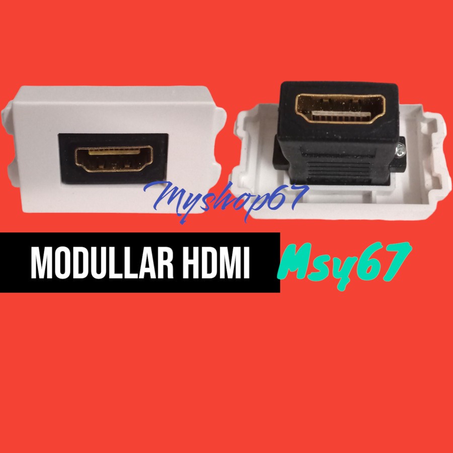 Jual Modular HDMI 1port Untuk Floor socket | Shopee Indonesia