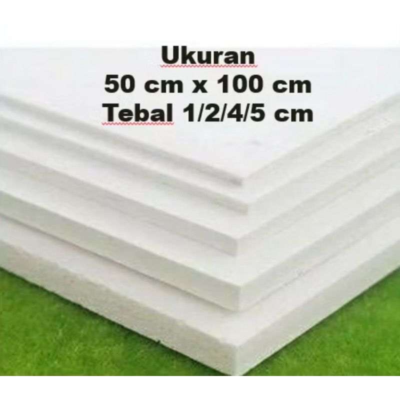 Jual Styrofoam sterofoam Gabus 50 CM x 100 CM | Shopee Indonesia