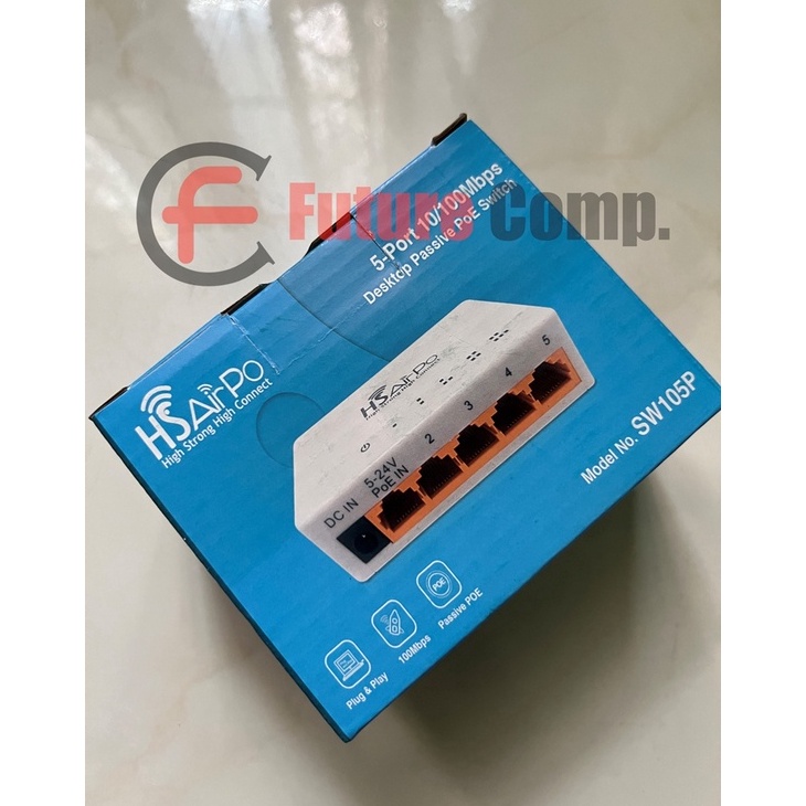 Jual KODE V52R HSAIRPO Switch hub SW15P 5port 1 1Mbps Ethernet Switch ...