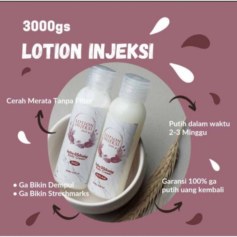 Jual LOTION INJEKSI 3000gs ( PAKET ) | Shopee Indonesia