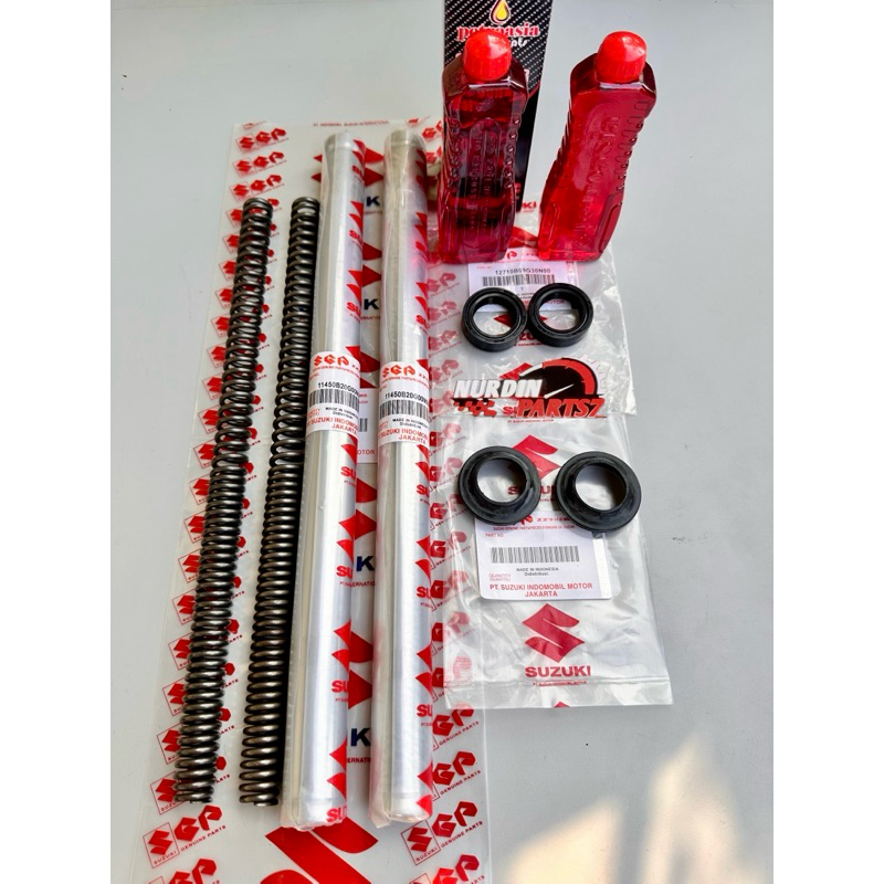 Jual Paket As Shock Depan Per Shock Seal Shock Oli Shock Suzuki Shogun Sp Fl Fd Nr Rr