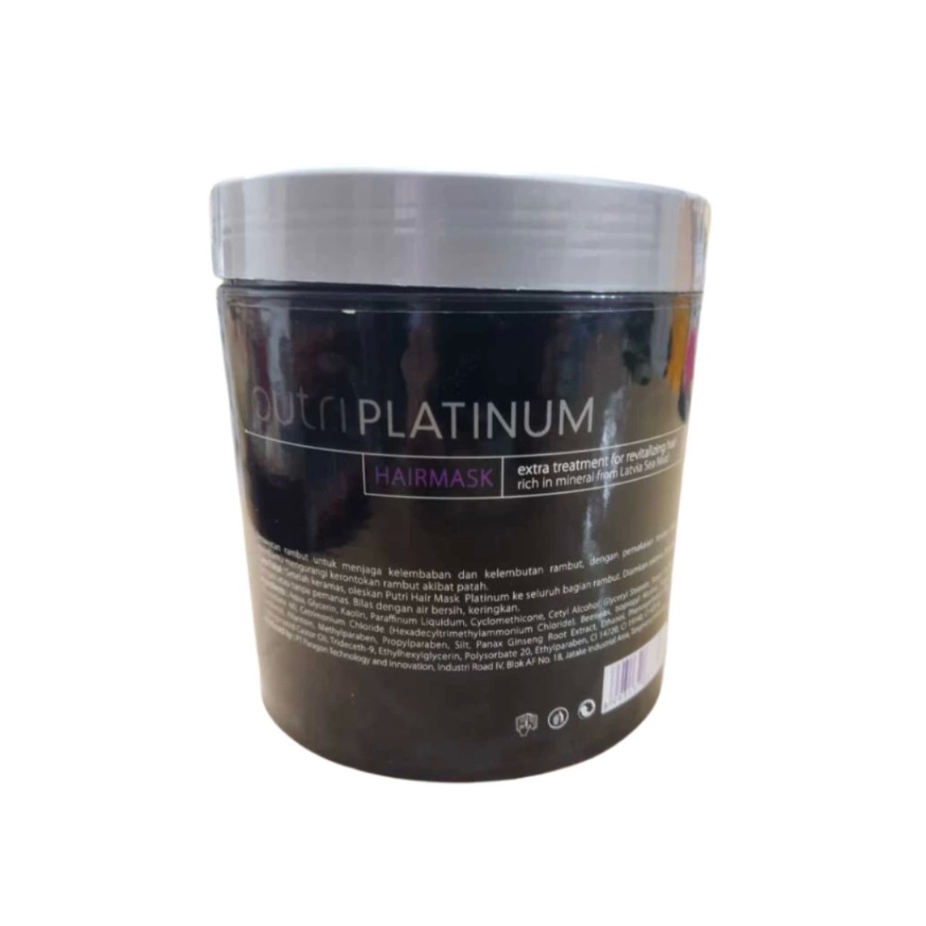 Jual PUTRI Platinum Hair Mask | Masker Rambut 240ml & 720ml | Extra ...