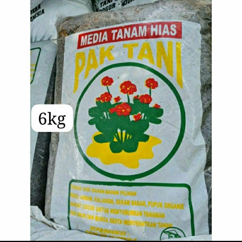 Media Tanam Kusus Tanaman Hias Pak Tani (Kusus Gojeg/Grab / Instan