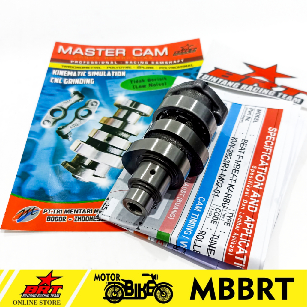 Jual Master Cam BRT Noken As Beat Karbu KVY Spacy Karbu Scoopy Karbu S1 ...
