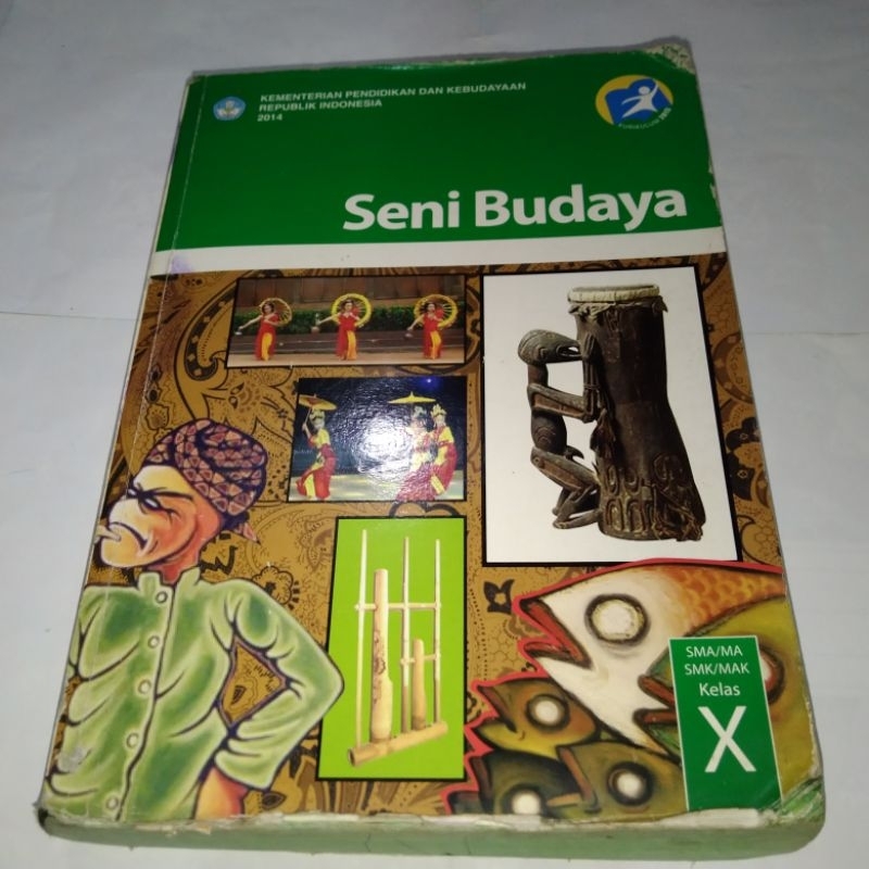 Jual Buku Pelajaran Seni Budaya untuk SMA/MA/SMK/MAK Kelas X | Kelas 10 ...