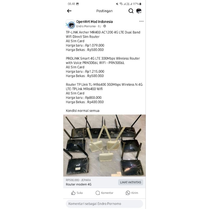 Jual modem 4G router ALL GSM | Shopee Indonesia