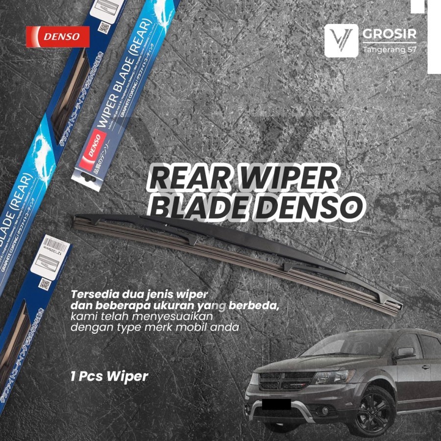 Denso DRB-028 Spazzola Tergicristallo: Compatibile Con Toyota IQ (2009)
