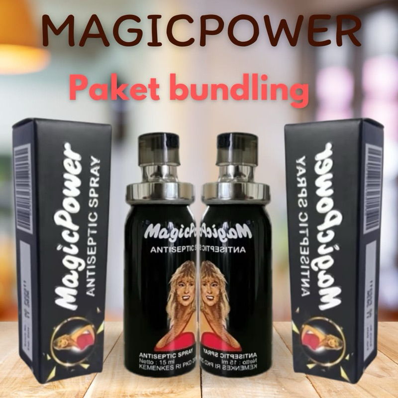 Jual ( Paket Bundling ) Magic Power Spray 15ml Original 6 Sachet ...
