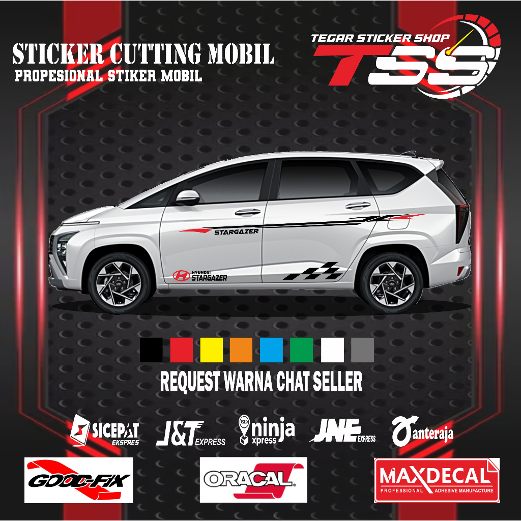Jual sticker mobil hyundai stargazer sticker lis mobil hyundai ...