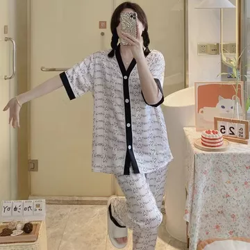 Baju Tidur Piyama Pajamas Wanita Baju Tidur Wanita Piyama Satin Wanita Dewasa Import Full