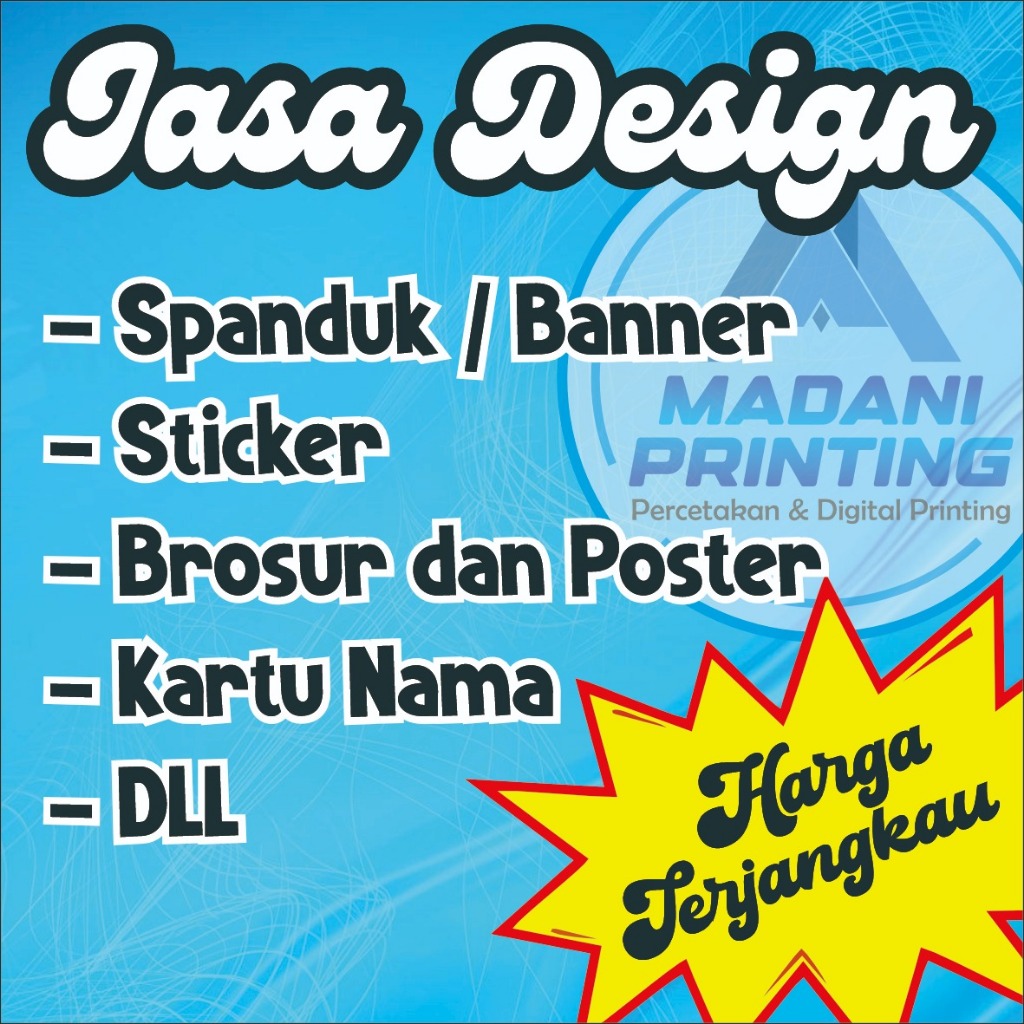 JASA DESAIN COSTUME SPANDUK I BANNER I STICKER I POSTER I KARTU NAMA SESUAI KEINGINAN
