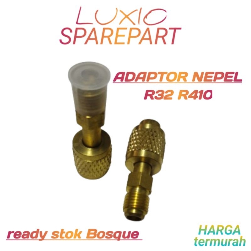 Jual ADAPTOR NEPEL R32 R410 SAMBUNGAN PAKAI SELANG R22 | Shopee Indonesia