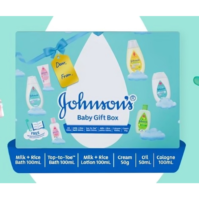 Jual mommynme johnsons baby gift box | Shopee Indonesia