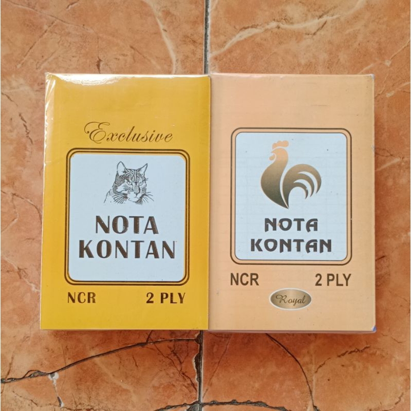 Jual Nota 2 Ply Murah / Nota Kontan 2 Ply 1/4 Folio / Nota NCR 2 Ply ...