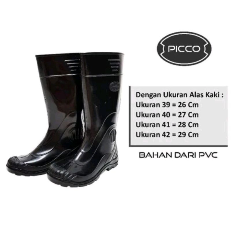 Jual Sepatu Boots Tinggi Bahan Pvc | Shopee Indonesia
