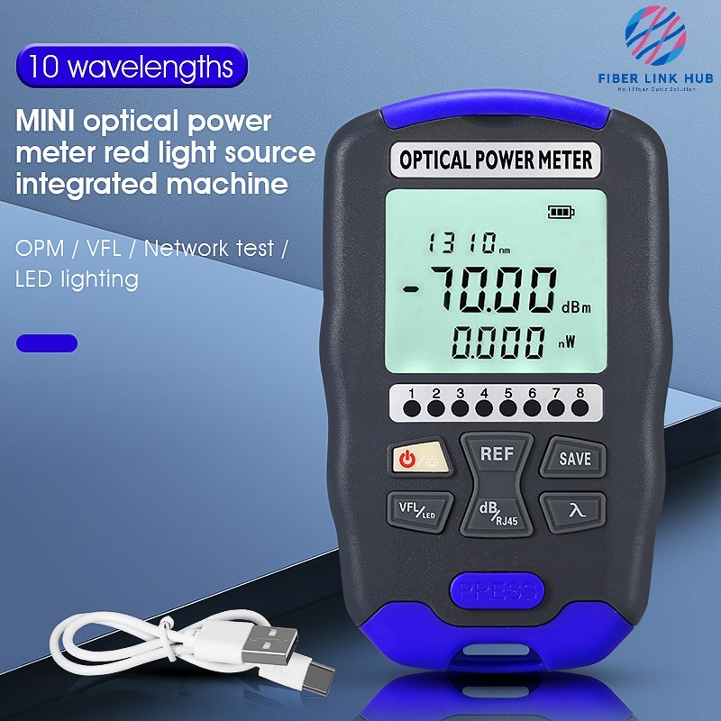 Jual OPM 3 in 1 OPM VFL Network Cable Test 3 in 1 Optical Power Meter ...