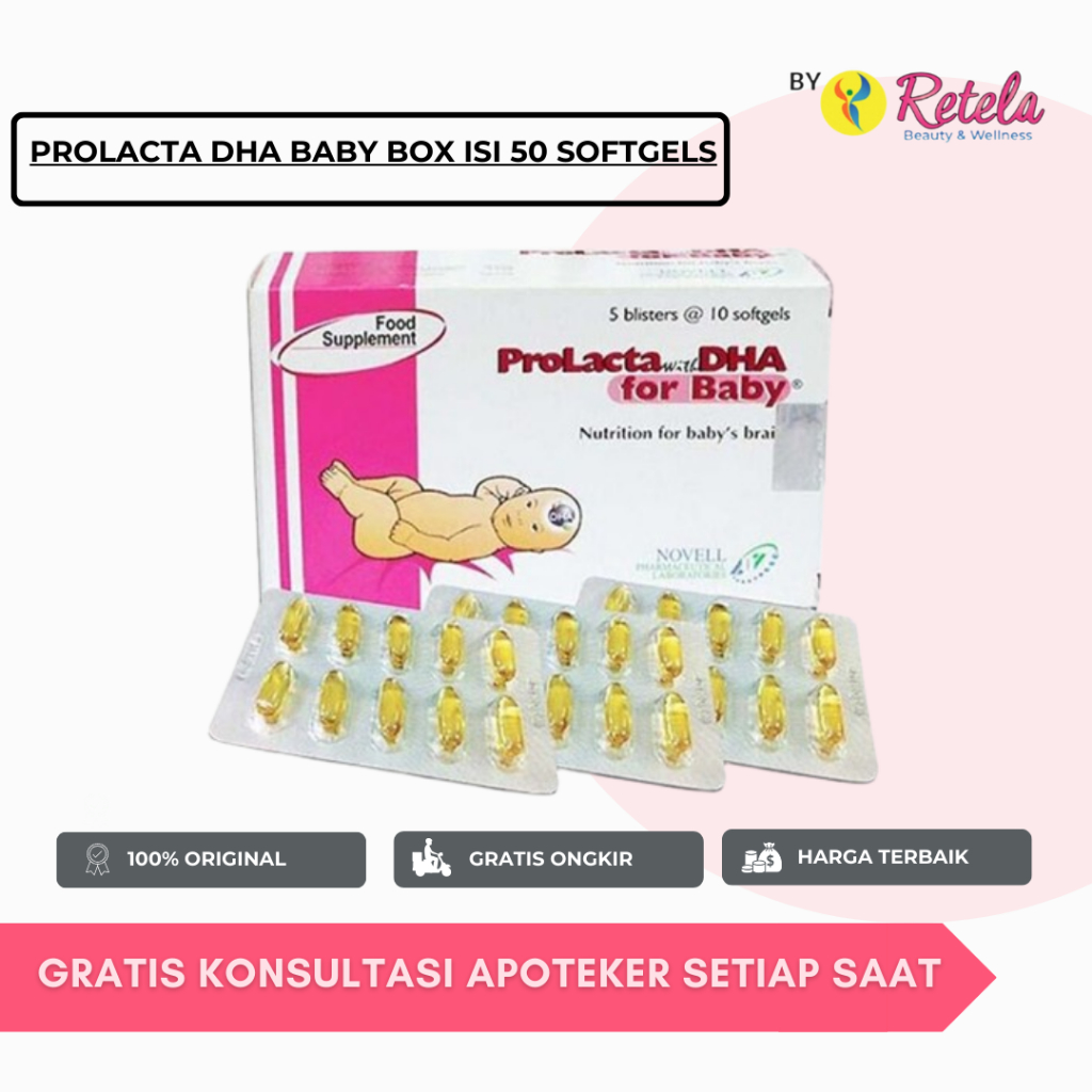 Jual PROLACTA W/ DHA FOR BABY 5X10 | Shopee Indonesia