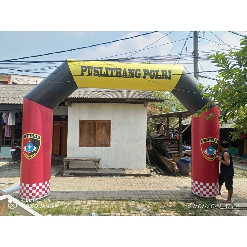 Jual Balon Gate Custom Desain Uk 3 x5 | Balon Gapura | Balon Start ...