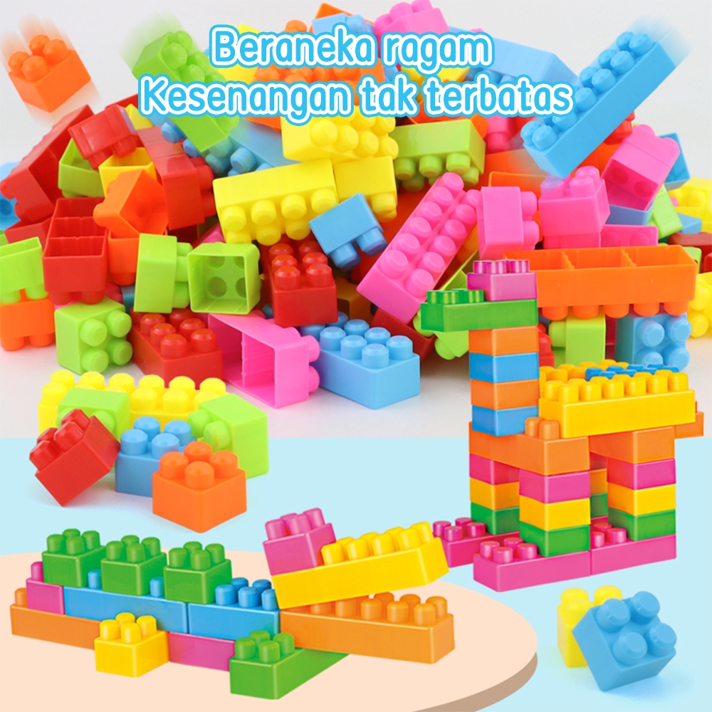Jual Joyobaby Mainan Block Susun Building Anak Edukasi Balok Susun ...