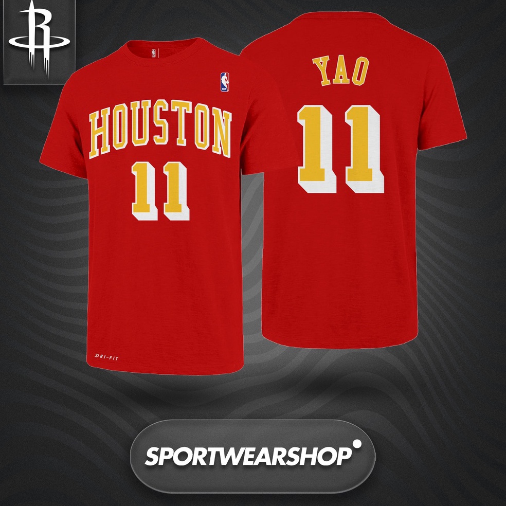 Jual KODE J94W Tshirt Baju kaos Basket NBA Classic Player Houston ...